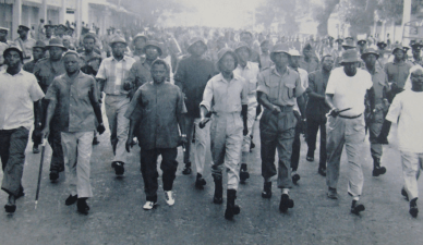 Arusha Declaration March; photo credit: www.juliusnyerere.info